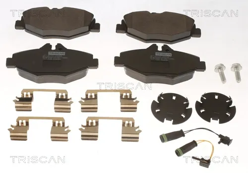 Klocki hamulcowe przednie tarczowe 811023038 Triscan