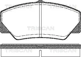 Klocki hamulcowe przednie tarczowe Ford Transit IV