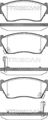 Klocki hamulcowe przednie tarczowe Nissan Sunny III