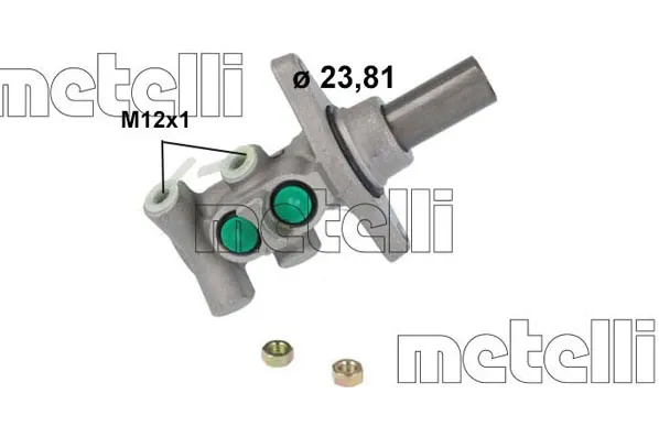 Główny cylinder hamulców 050545 Metelli