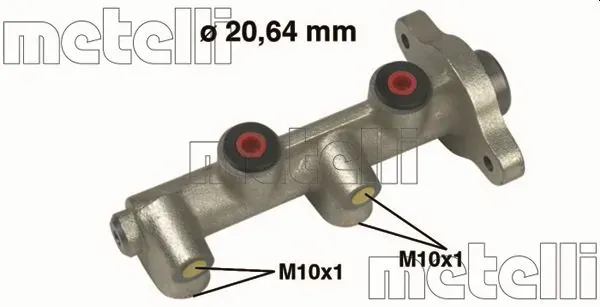 Główny cylinder hamulców 050118 Metelli