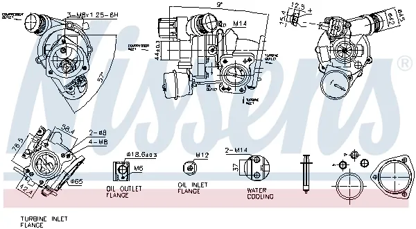 Turbina 9835051680 Peugeot/Citroen
