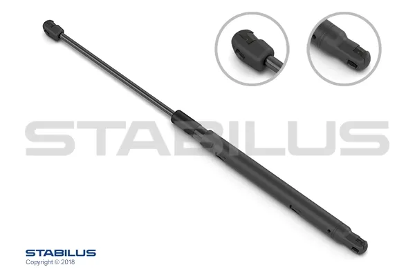 Amortyzator maski lewy = siłownik maski lewy 959832 Stabilus