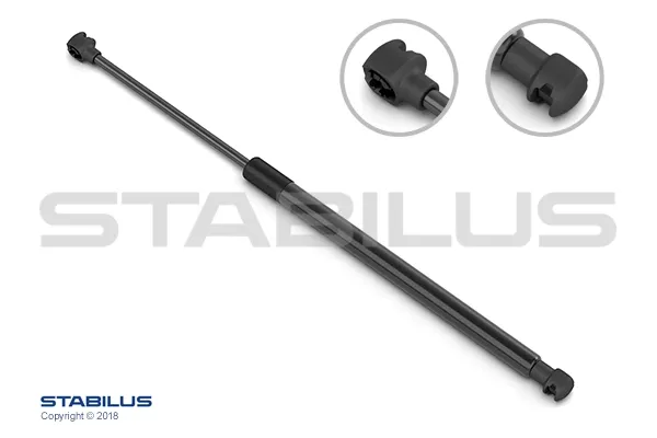 Amortyzator klapy bagażnika (3/5 drzwi-tylnych) 124051 Stabilus