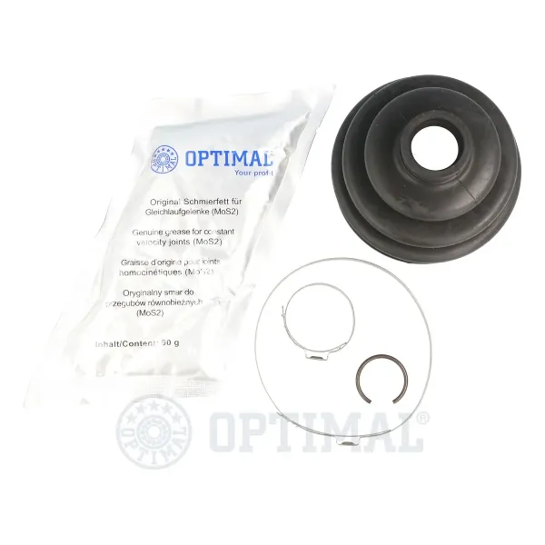 Osłona przegubu homokinetycznego półosi przedniej zewnętrzna CVB10433CR Optimal