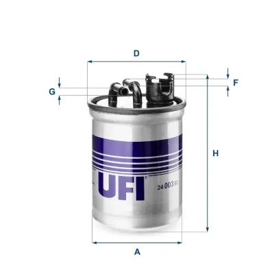 Filtr paliwa 2400300 UFI
