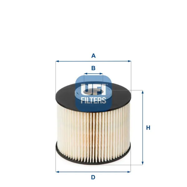 Filtr paliwa 2605500 UFI