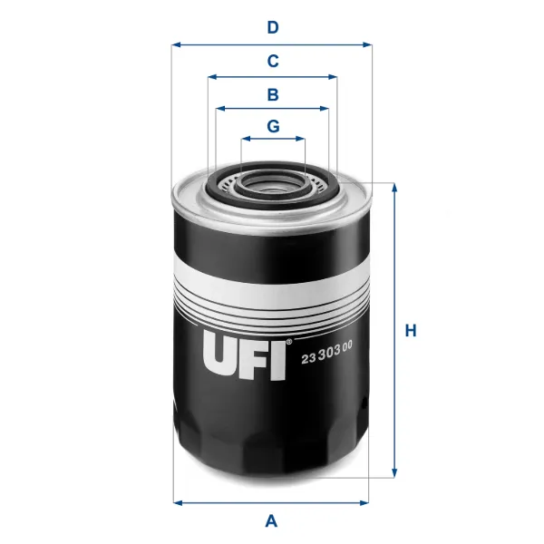 Filtr oleju 2330300 UFI