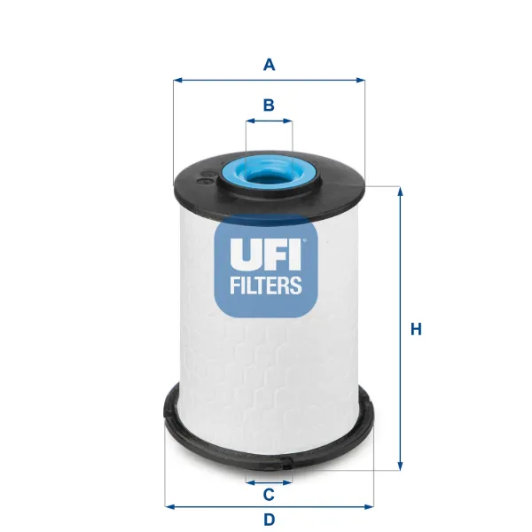 Filtr paliwa 2603300 UFI