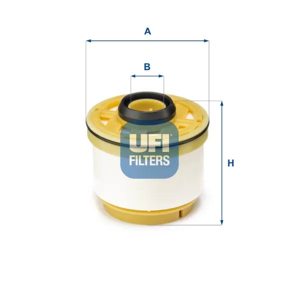 Filtr paliwa 2604500 UFI