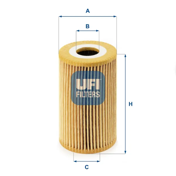 Filtr oleju 2500800 UFI
