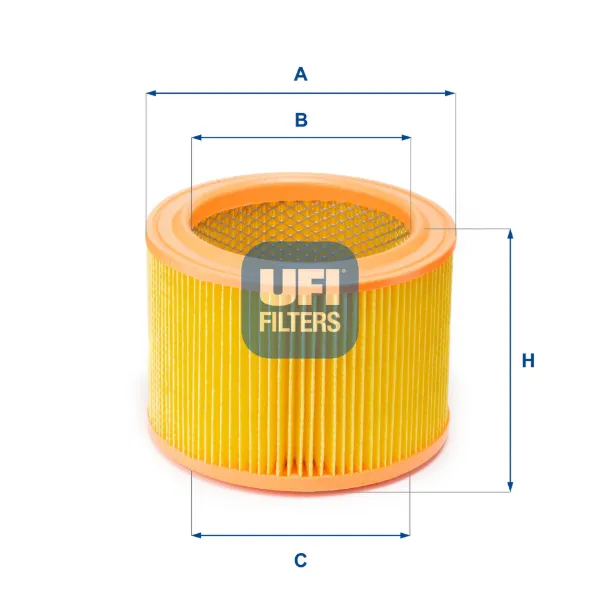Filtr powietrza 2727100 UFI
