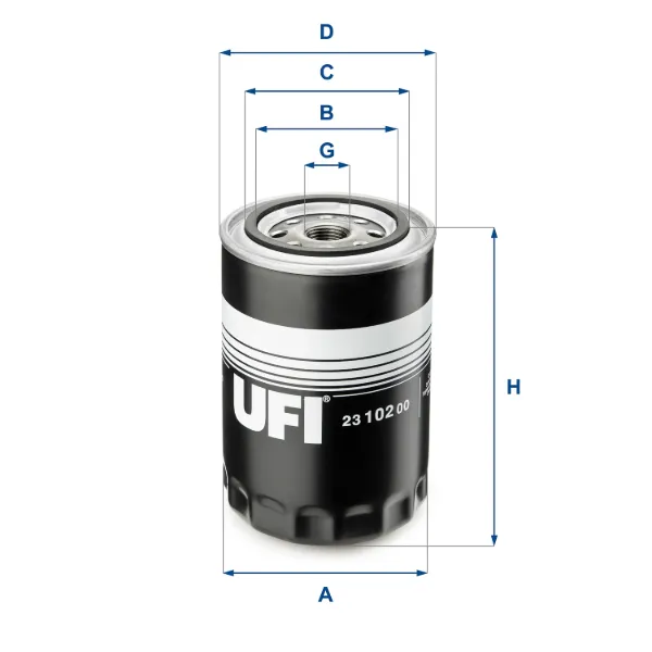 Filtr oleju 2310200 UFI