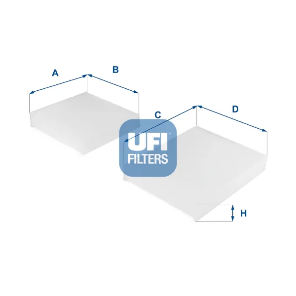Filtr kabiny 5314300 UFI