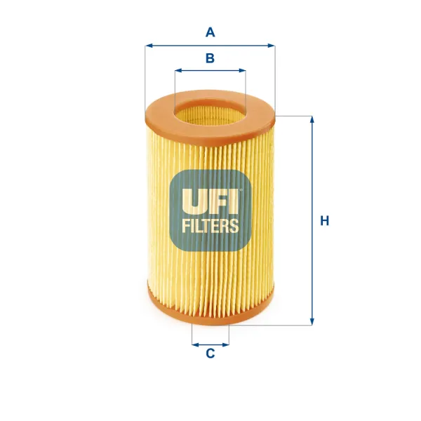 Filtr powietrza 2738600 UFI