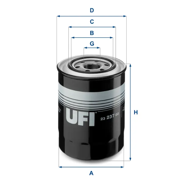 Filtr oleju 2323700 UFI