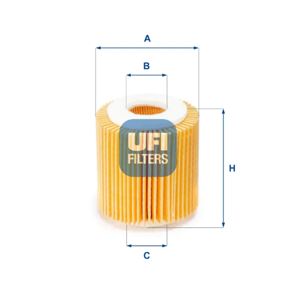 Filtr oleju 2505600 UFI