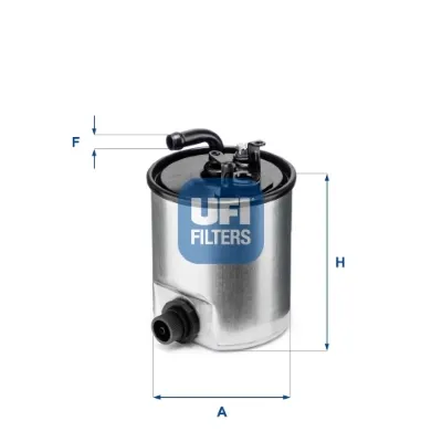 Filtr paliwa 2400700 UFI