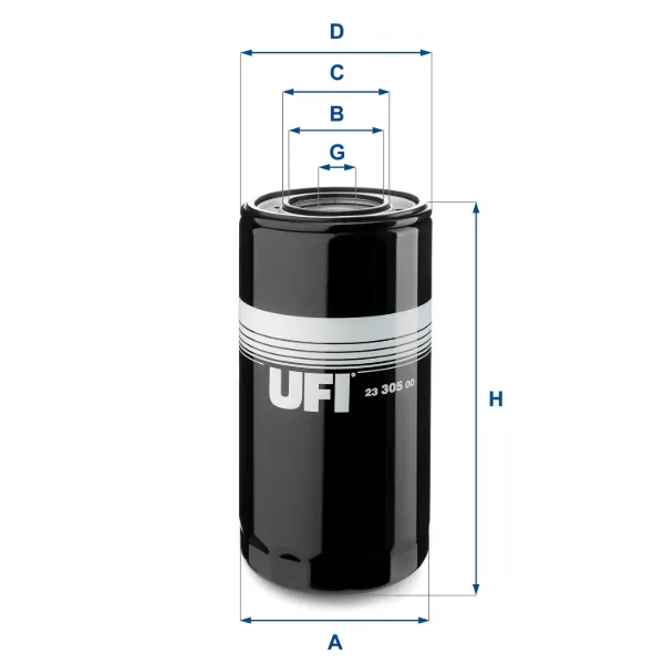 Filtr oleju 2330500 UFI