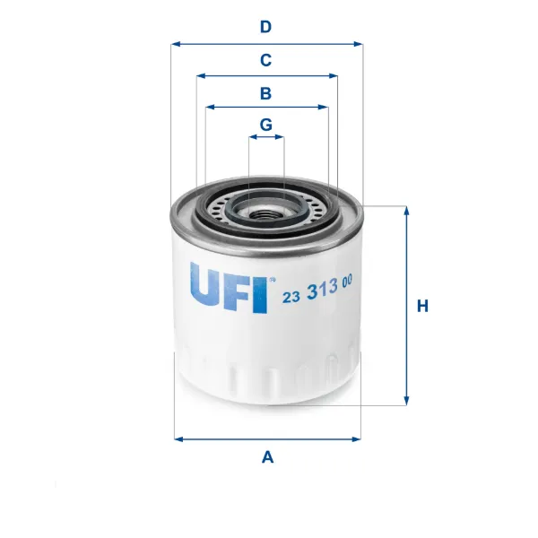 Filtr oleju 2331300 UFI