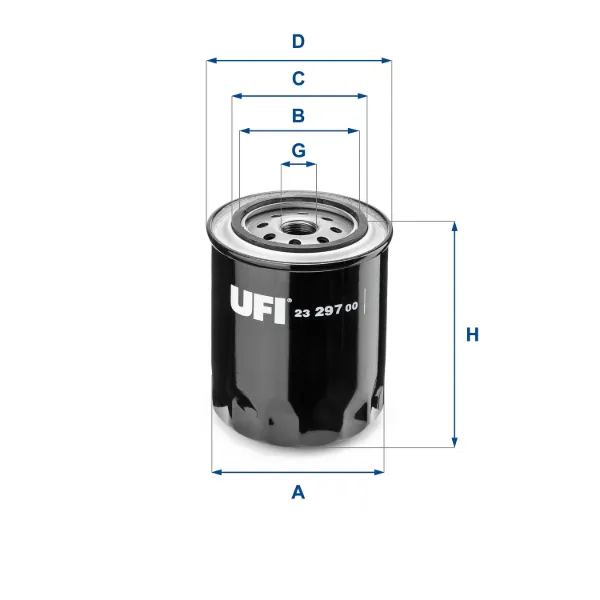 Filtr oleju 2329700 UFI