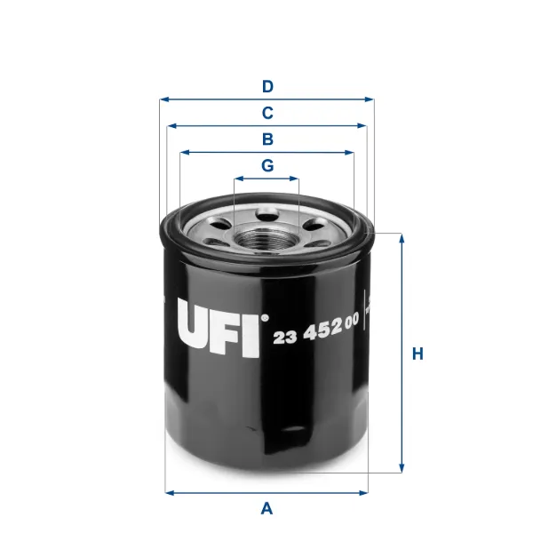Filtr oleju 2345200 UFI