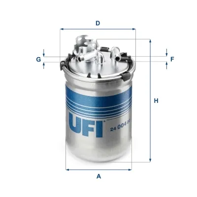 Filtr paliwa 2400400 UFI