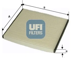 Filtr kabiny 5318400 UFI