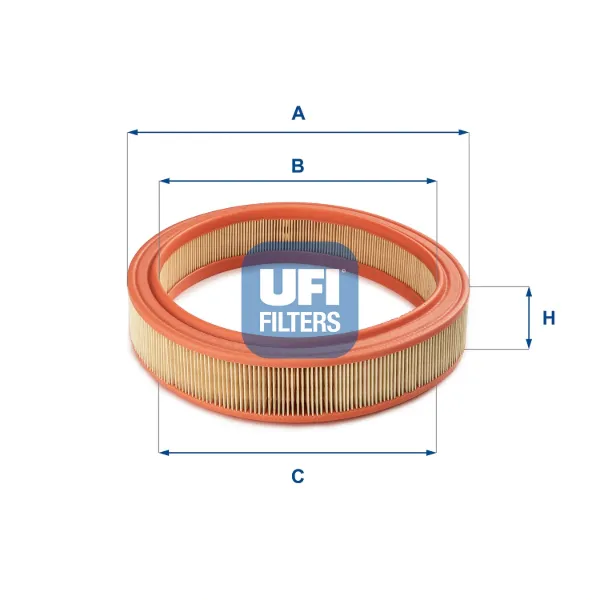 Filtr powietrza 3003801 UFI