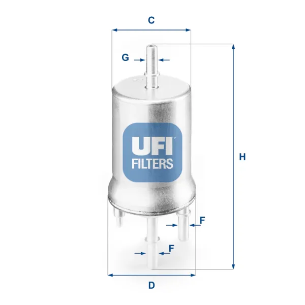 Filtr paliwa 3183200 UFI
