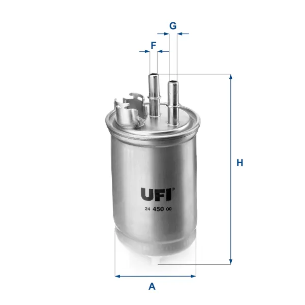 Filtr paliwa 2445000 UFI