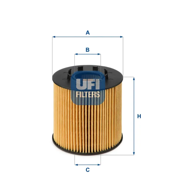 Filtr oleju 2503300 UFI