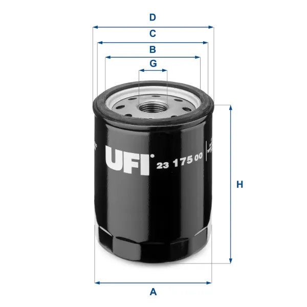 Filtr oleju 2317500 UFI