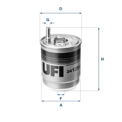 Filtr paliwa 2412900 UFI