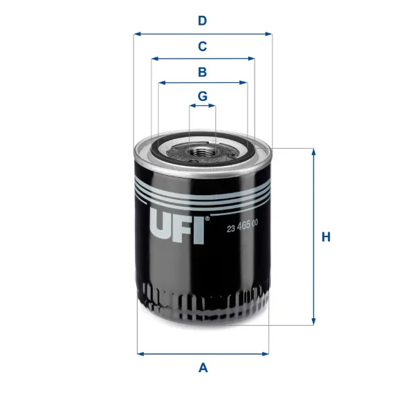 Filtr oleju 2346500 UFI