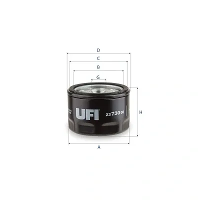 Filtr oleju 2373000 UFI