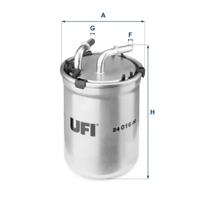 Filtr paliwa 2401600 UFI