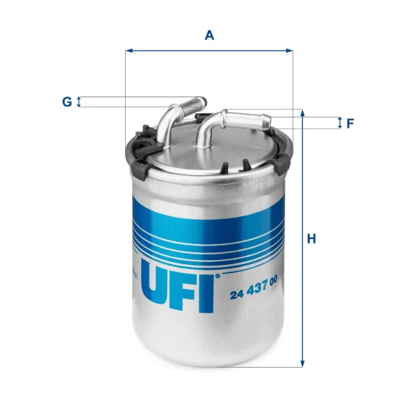 Filtr paliwa 2443700 UFI