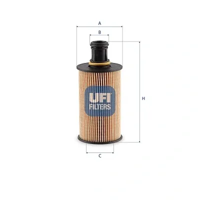 Filtr oleju 2529000 UFI
