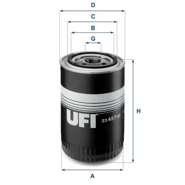 Filtr oleju 2345700 UFI