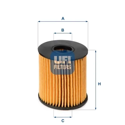 Filtr oleju 2506000 UFI