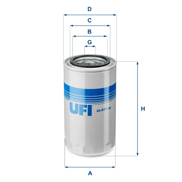 Filtr oleju 2347100 UFI