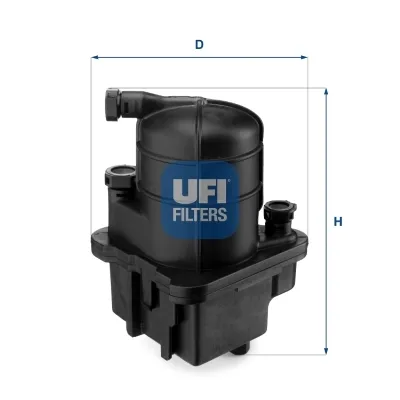 Filtr paliwa 2408800 UFI