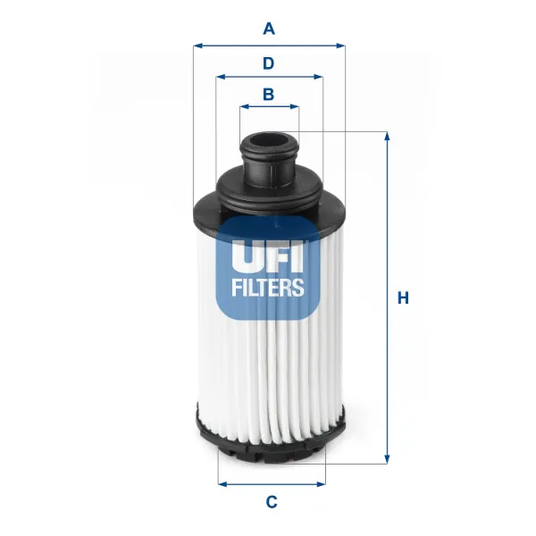 Filtr oleju 2511800 UFI