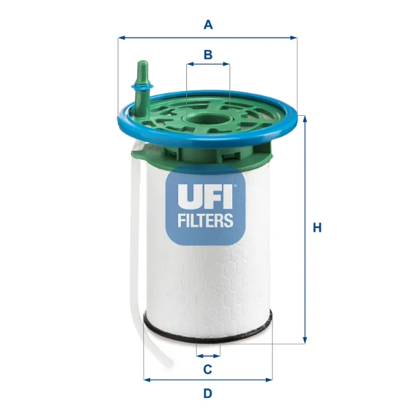 Filtr paliwa 2605300 UFI