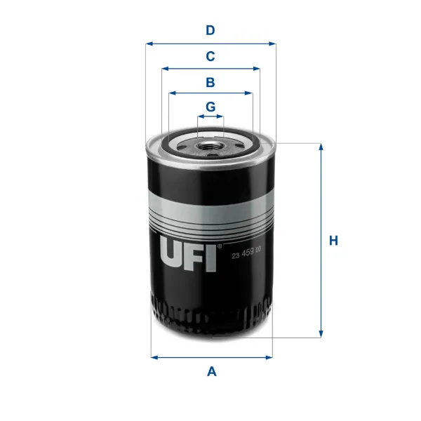 Filtr oleju 2345900 UFI