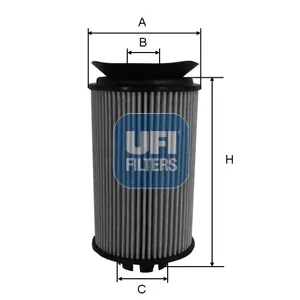 Filtr oleju 2509200 UFI