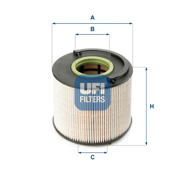 Filtr paliwa 2601500 UFI