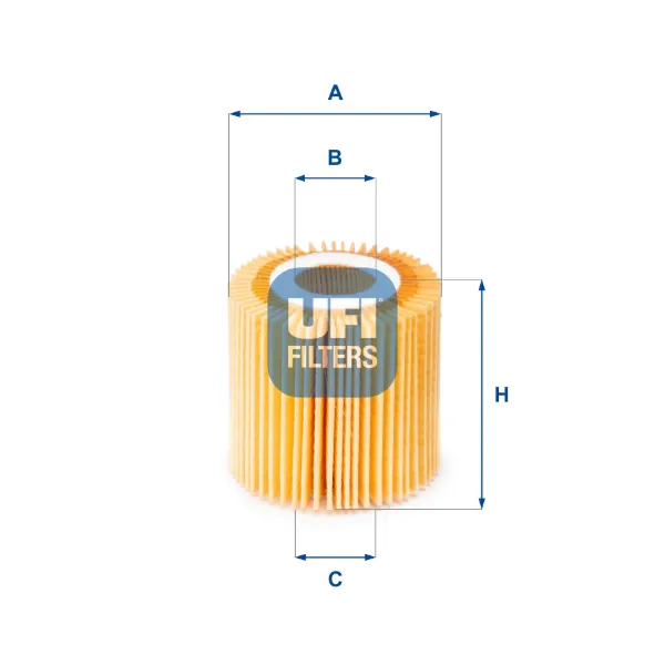 Filtr oleju 2515000 UFI