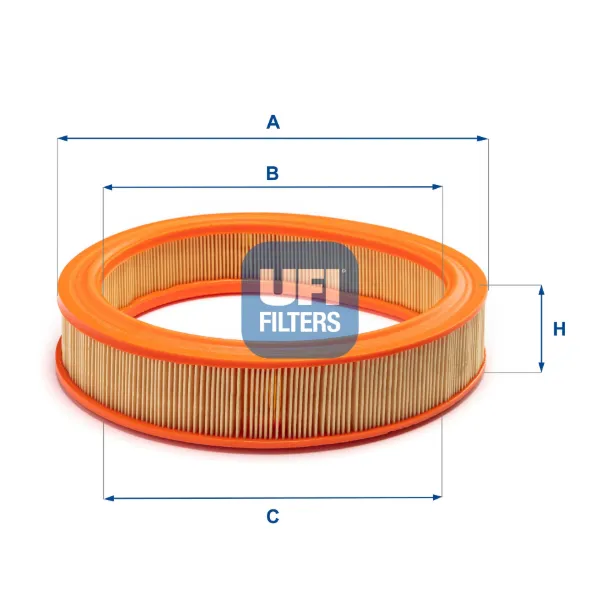 Filtr powietrza 3080300 UFI